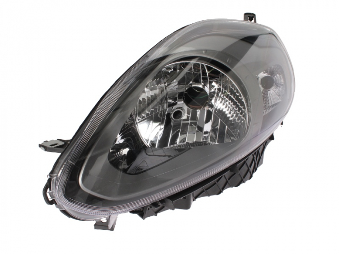 Far stanga (H4, electric, cu motoras, fundal negru) ABARTH PUNTO FIAT PUNTO, PUNTO EVO [1]