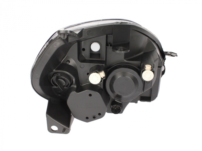 Far stanga (H4, electric, cu motoras, fundal negru) ABARTH PUNTO FIAT PUNTO, PUNTO EVO [2]