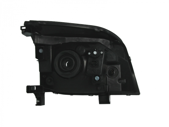 Far stanga (H4, electric, cu motoras, fundal negru/albastru) NISSAN X-TRAIL [2]