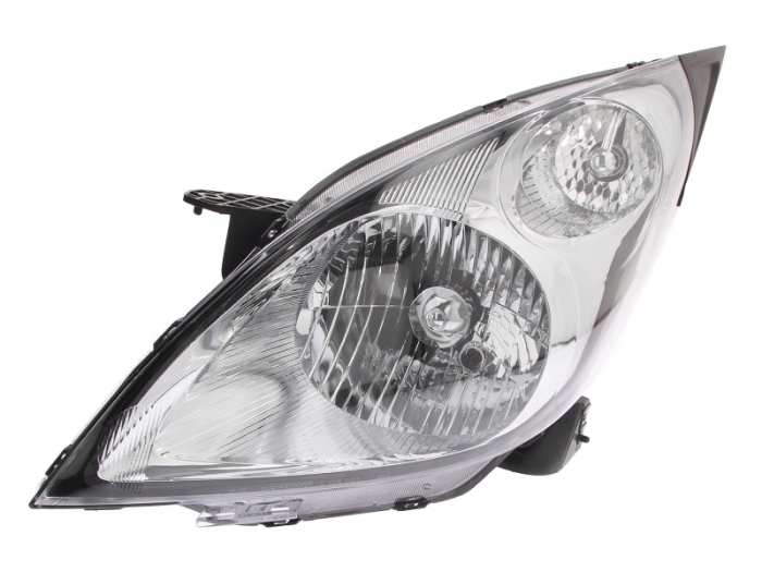 Far stanga (H4, electric, fundal argintiu, Semnalizator argintiu) CHEVROLET SPARK dupa 2010 [1]