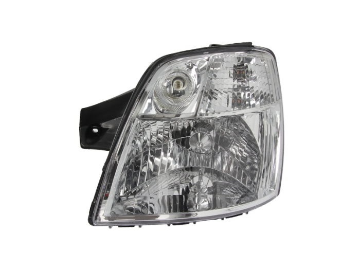 Far stanga (H4, electric, fundal argintiu, Semnalizator argintiu) KIA PICANTO dupa 2004 [1]