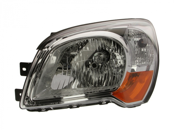 Far stanga (H4, electric, fundal cromat, fundal galben) KIA SPORTAGE 2010-2015 [1]