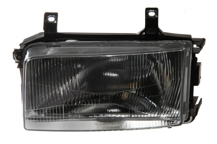Far stanga (H4, electric, manual, fundal negru) VW TRANSPORTER IV [2]