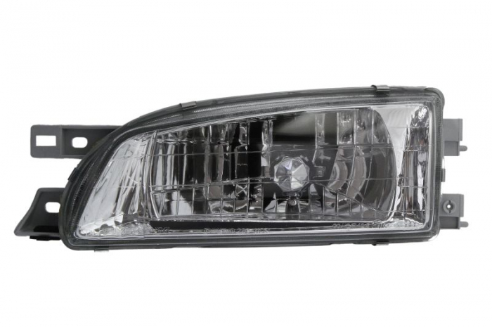 Far Stanga (H4, manual, fara motoras, culoare interior: cromat, culoare semnalizator: transparent) potrivit SUBARU IMPREZA [1]