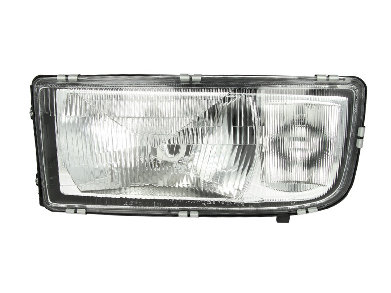 Far stanga (H4/W5W, electric, argintiu, Semnalizator transparent) MERCEDES ACTROS, ACTROS MP2 / MP3, ATEGO dupa 1996 [1]