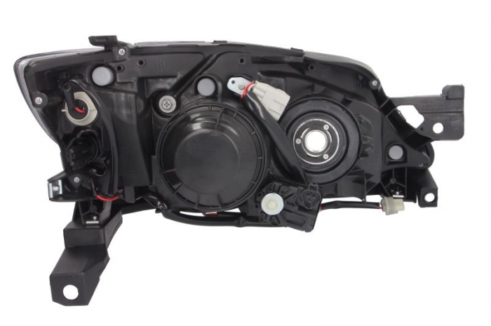 Far stanga (H7/HB3, electric, cu motoras, fundal cromat) SUBARU IMPREZA 2008-2012 [2]