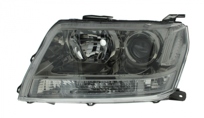 Far stanga (H7/HB3, electric, fundal argintiu, Semnalizator argintiu) SUZUKI GRAND VITARA, OFF-ROAD 2005-2009 [1]