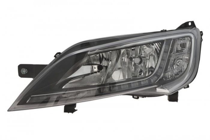Far Stanga (H7/LED/WY21W, electric, cu motor, culoare interior: cromat) potrivit CITROEN JUMPER; FIAT DUCATO; PEUGEOT BOXER [1]