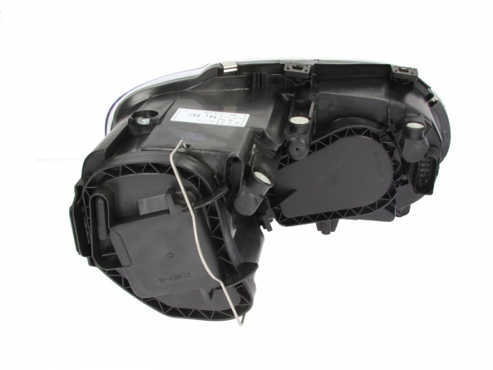 Far stanga (H7, reglaj electric, cu motoras, fundal cromat) VW CADDY III, TOURAN [2]