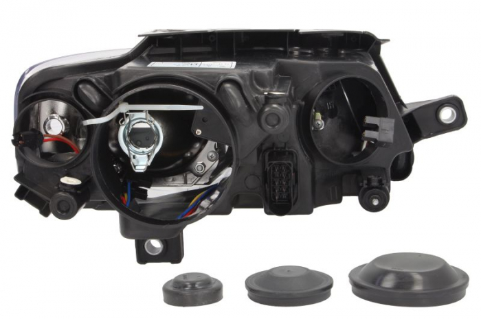 Far stanga (H7, reglaj electric, cu motoras, fundal cromat) VW PASSAT 2005-2010 [2]