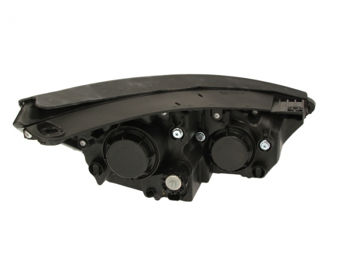 Far stanga (H7, reglaj electric, cu motoras, fundal negru/insertii crom) HYUNDAI IX35 [2]