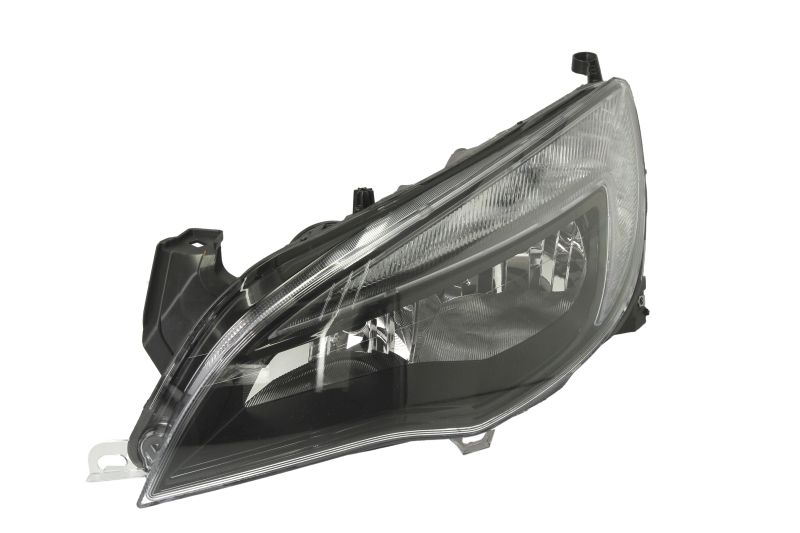 Far stanga (H7, reglaj electric, cu motoras, fundal negru) OPEL ASTRA 2012-2015 [1]