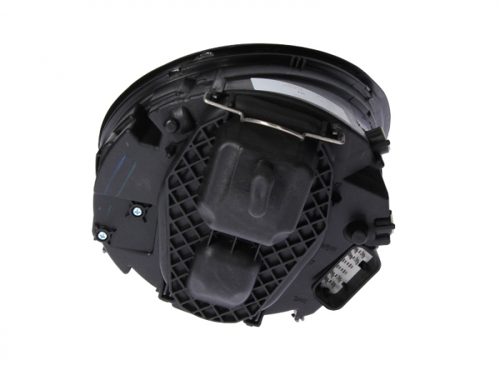 Far stanga (H7, reglaj electric, cu motoras, fundal negru) VW NEW BEETLE [2]