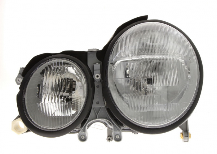 Far stanga (H7, reglaj electric, fundal cromat) MERCEDES Clasa E 1999-2003 [1]