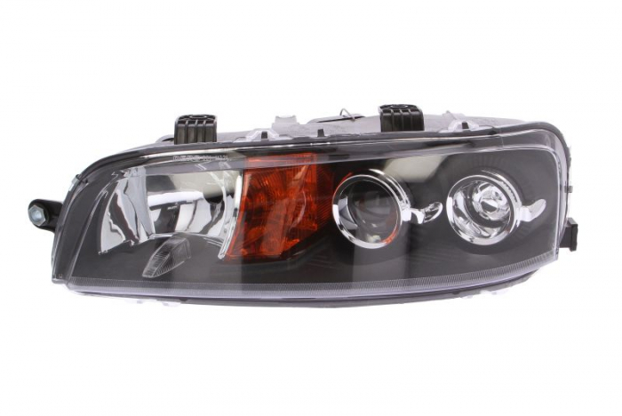 Far stanga (H7, reglaj electric, fundal negru, fundal portocaliu) FIAT PUNTO 1999-2003 [1]