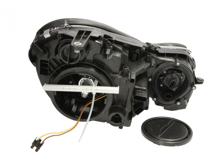 Far stanga (H7, reglaj electric, fundal negru) MERCEDES Clasa E T-MODEL (S211), E (W211) [2]