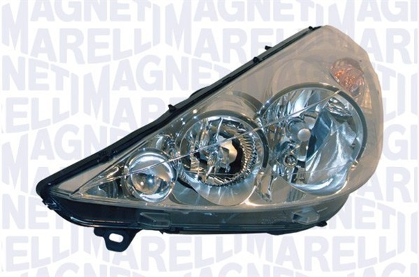Far Stanga (halogen, H1/H7/PY21W/W5W, bec, culoare insert: cromat) potrivit PEUGEOT 206+ [4]
