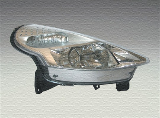 Far Stanga (halogen, H1/H7/PY21W/W5W, electric, cu motor) potrivit CITROEN C3 PLURIEL [3]