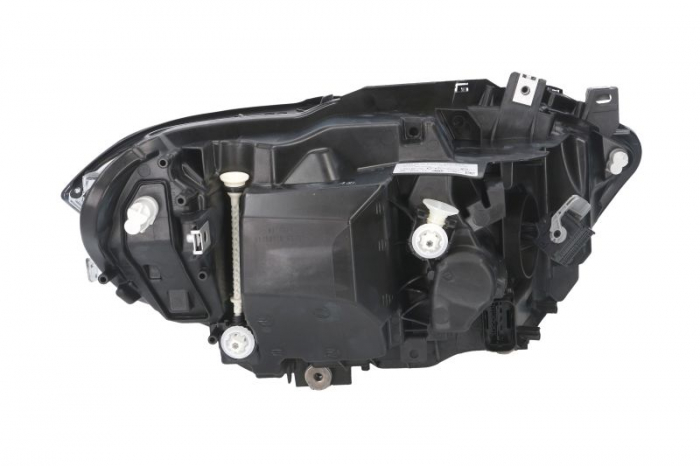 Far stanga (LED, cu motoras, fundal cromat) BMW Seria 1 dupa 2010 [2]