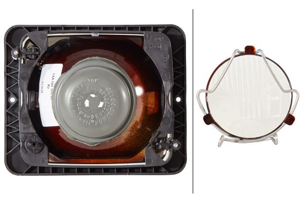 Far universal Dreapta/Stanga (R2, 12/24V, latime 173mm, inaltime 144mm, adancime: 99mm, plastic, negru) potrivit FENDT 100, 200, 300, 500, 600, 900, F, GHA, GT, GTA, GTF, GTH, GTM [4]