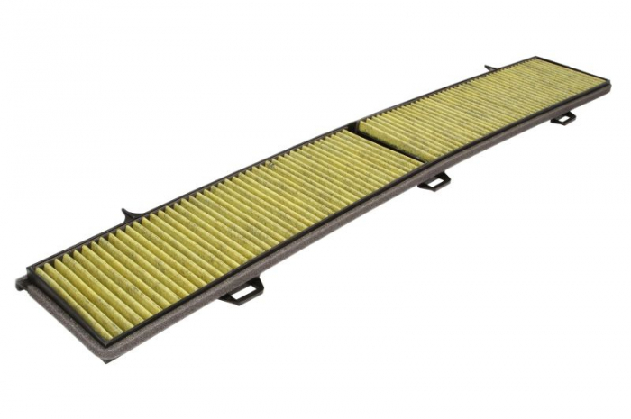 Filtru aer habitaclu cu carbon activ si polifenol BMW Seria 1 (E81), 1 (E82), 1 (E87), 1 (E88), 3 (E90), 3 (E91), 3 (E92), 3 (E93), 3 (F30, F80), 3 (F31), X1 (E84) 1.6-4.4 intre 2004-2018 [1]