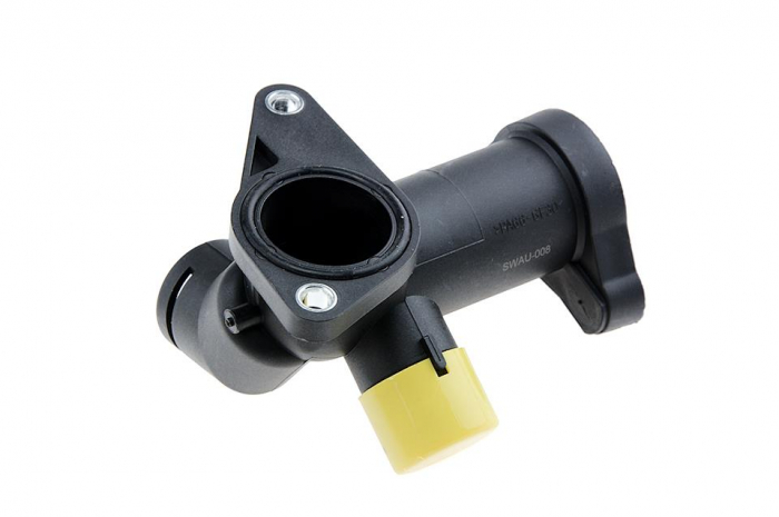 Flansa lichid racire audi a4 1.8, 1.8t quattro intre 1994-2000, a6 1.8, 1.8t quattro intre 1997-2005, vw passat 1.8, 1.8t 4motion intre 1997-2000