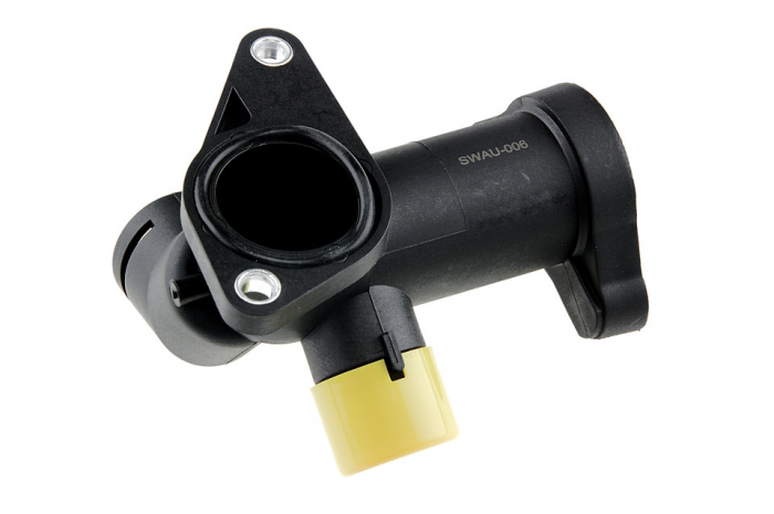 Flansa lichid racire audi a4 1.8t intre 1995-2000, a6 1.8t intre 1997-2005, skoda superb i 1.8t intre 2001-2008, vw passat 1.8 4motion intre 2002-2005