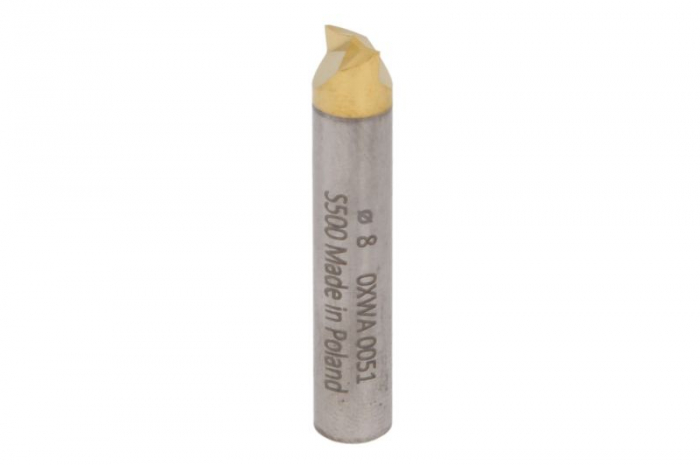 Freza cobalt diametru montare: 8 mm, diametru cap: 8 mm, dł. 70 mm [1]
