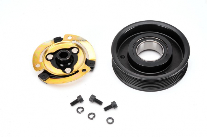 Fulie ambreiaj compresor AC clima (DELPHI CVC 6PK 105mm) OPEL ASTRA H, ASTRA H GTC, ZAFIRA / ZAFIRA FAMILY B 1.2-2.0 intre 2004-2014 [2]
