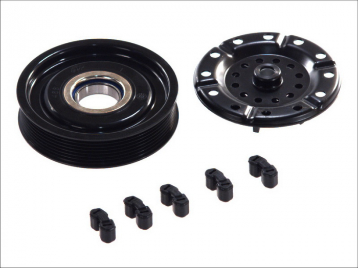 Fulie ambreiaj compresor AC clima (DENSO 5SE12C 7PK 130mm) TOYOTA AVENSIS, COROLLA VERSO 1.8-2.4 intre 2003-2009 [2]