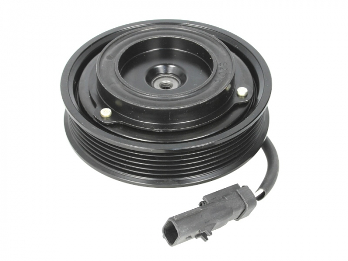 Fulie ambreiaj compresor AC clima (DENSO 6PK 119mm) CHEVROLET CAPTIVA; CHRYSLER VOYAGER IV; JEEP CHEROKEE; OPEL ANTARA 2.0D/2.5D/2.8D dupa 2000 [2]