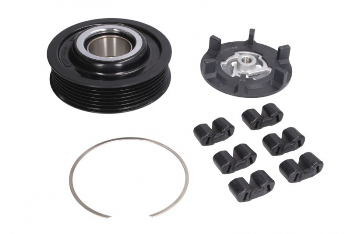 Fulie ambreiaj compresor AC clima (DENSO 6SE/7SE 6PK 100mm) AUDI A4, A6, A6 ALLROAD; SEAT EXEO, EXEO ST 1.6-3.0D intre 2000-2013 [4]
