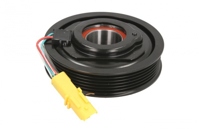 Fulie ambreiaj compresor AC clima (SANDEN 6C12 12V 6PK 118mm) CITROEN C4, C4 GRAND PICASSO I, C4 I, C4 PICASSO I; PEUGEOT 207, 207 CC, 207 SW, 307, 307 CC, 307 SW 1.4-2.0D intre 2000-2015 [4]