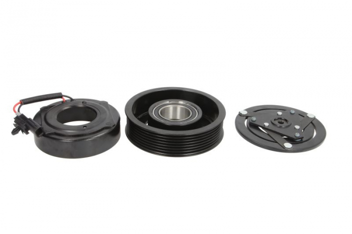 Fulie ambreiaj compresor AC clima (ZEXEL DCS17 12V 7PK 115mm) NISSAN PRIMASTAR; OPEL VIVARO A; RENAULT LAGUNA, LAGUNA III, TRAFIC II 1.5D-2.0D dupa 2001 [2]
