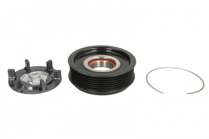Fulie ambreiaj compresor conplet (DENSO 7SEU16C 12V 6PK 110mm) potrivit MERCEDES G (W463), M (W163), S (C215), S (W220), SL (R230) 2.7D-6.0 10.98- [1]