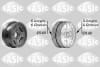 Fulie curea arbore cotit (numar dinti: 4; 6) potrivit FIAT DOBLO, DOBLO/MINIVAN, FIORINO, LINEA, QUBO, STRADA 1.3D 05.04- [3]