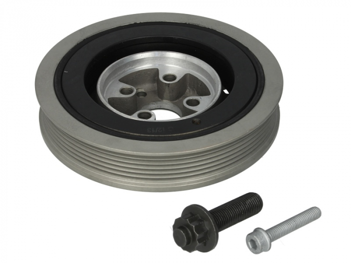 Fulie curea arbore cotit (numar dinti: 5) potrivit AUDI 80 B4, A6 C4, CABRIOLET B3; FORD GALAXY I; SEAT ALHAMBRA, CORDOBA, CORDOBA VARIO, IBIZA II, INCA, TOLEDO I; VW CADDY II/MINIVAN 1.7D/1.9D 07.90- [1]