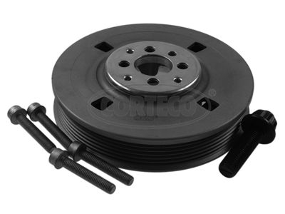 Fulie curea arbore cotit (numar dinti: 5) potrivit AUDI 80 B4, A6 C4, CABRIOLET B3; FORD GALAXY I; SEAT ALHAMBRA, CORDOBA, CORDOBA VARIO, IBIZA II, INCA, TOLEDO I; VW CADDY II/MINIVAN 1.7D/1.9D 07.90- [3]