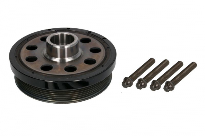 Fulie curea arbore cotit (numar dinti: 5) potrivit BMW 1 (E81), 1 (E82), 1 (E87), 1 (E88), 3 (E90), 3 (E91), 3 (E92), 3 (E93), 5 (E60), 5 (E61), X1 (E84), X3 (E83) 2.0D/2.5/2.5D 06.04-06.15 [2]