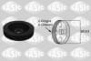 Fulie curea arbore cotit (numar dinti: 6) potrivit CITROEN EVASION, XANTIA, XM; PEUGEOT 406, 605, 806 2.1D 06.89-10.04 [3]