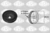 Fulie curea arbore cotit (numar dinti: 6) potrivit DACIA DOKKER, DOKKER EXPRESS/MINIVAN, DUSTER, DUSTER/SUV, LODGY, LOGAN, LOGAN EXPRESS, LOGAN II, LOGAN MCV, LOGAN MCV II, SANDERO 1.2-1.6LPG 06.01- [3]