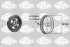 Fulie curea arbore cotit (numar dinti: 6) potrivit TOYOTA ALLION II, AURIS, AVENSIS, C-HR, COROLLA, ISIS, PREMIO, PRIUS, PRIUS PLUS, RAV 4 III, VERSO, YARIS 1.3-2.0 11.06- [3]