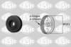 Fulie curea arbore cotit Opel Astra G, Luz B, Vectra C, Zafira, 2.0DTI/2.2DTI, 02.98- [3]