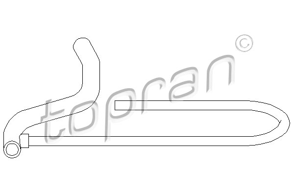 Furtun epurator potrivit VW GOLF II, POLO CLASSIC, POLO II 1.0 01.85-09.94 [2]