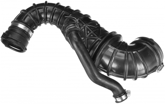 Furtun intercooler (Partea de admisie, diametru 55,5/72mm, lungime 430mm, negru) potrivit VOLVO S40 II, V50; FORD FOCUS I, FOCUS II, FOCUS I/KOMBI, TOURNEO CONNECT 1.6D/1.8/1.8D 03.01-12.13 [1]