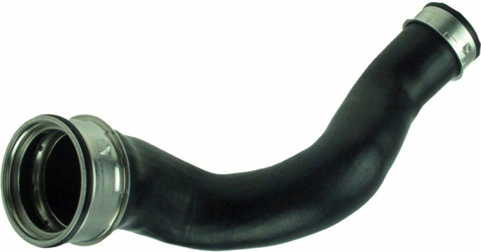 Furtun intercooler Stanga (Spate/Superior, diametru 45mm, lungime 510mm, negru) potrivit MERCEDES C (CL203), C T-MODEL (S203), C (W203), CLK (C209) 2.2D/2.7D 05.00-05.09 [1]
