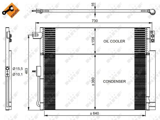 Furtun schimbator caldura incalzire habitaclu RENAULT LAGUNA II 1.9D intre 2001-2007 [3]