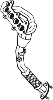 Galerie evacuare FORD FOCUS 1.4/1.6 intre 1998-2005 [2]