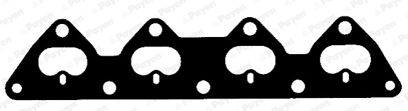 Garnitura, galerie evacuare Opel Corsa 1.4 B16V, 4 cyl. DOHC, mot. X14XE / 93-/94- (x1) [2]