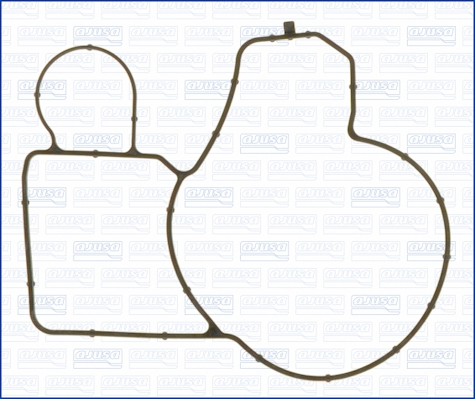 Garnitura pompa apa potrivit BMW 1 (E81), 1 (E82), 1 (E87), 1 (E88), 3 (E90), 3 (E91), 3 (E92), 3 (E93), 5 (E60), 5 (E61), 5 (F10), 5 (F11), 5 GRAN TURISMO (F07), 7 (F01, F02, F03 2.0D/3.0D 06.04-02.1 [1]